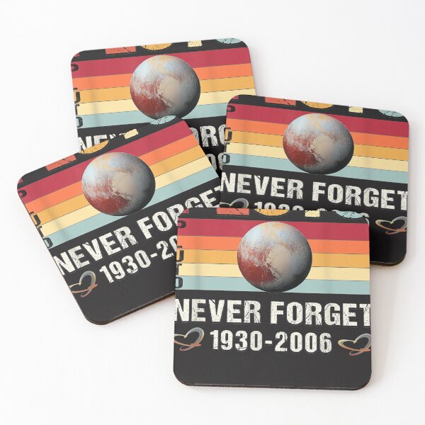 Item preview, Pluto Never Forget Retro Vintage Funny Science Space Mens designed and sold by Cdjaimeea.