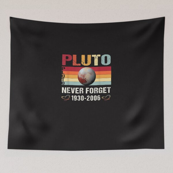 Item preview, Pluto Never Forget Retro Vintage Funny Science Space Mens designed and sold by Cdjaimeea.