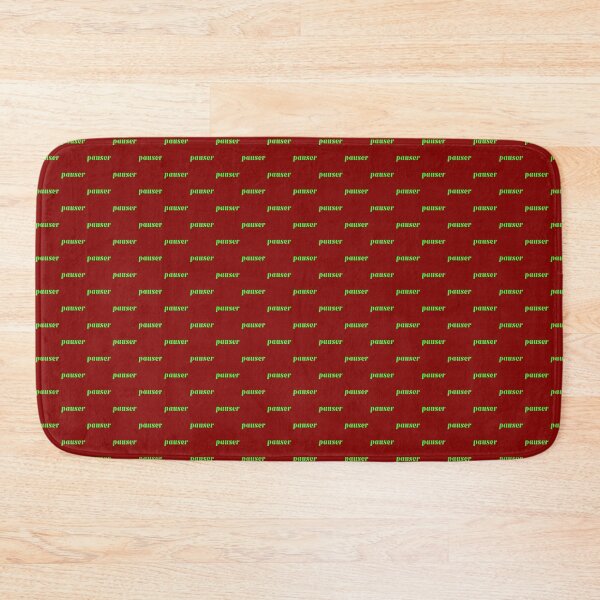 Item preview, pauser, lime letters, rust designed and sold by AndPeace702.