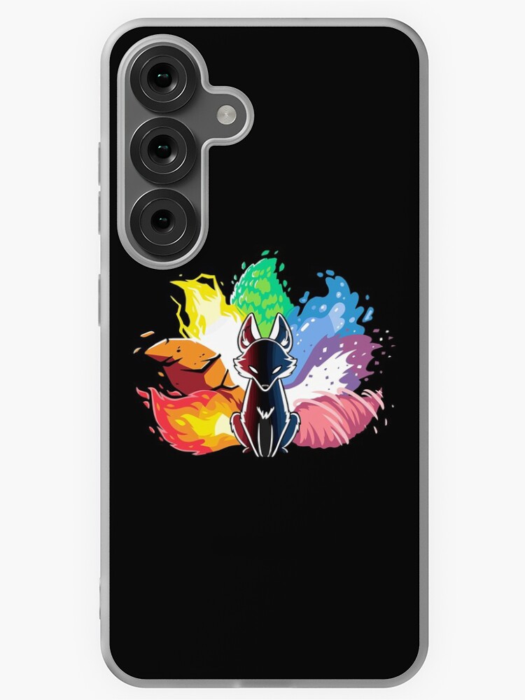 Aperçu 1 sur 4. Coque Samsung Galaxy avec l'œuvre Kitsune renard à neuf queues créée et vendue par Windasari29.