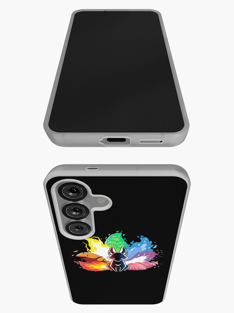 Aperçu 3 sur 4. Coque Samsung Galaxy avec l'œuvre Kitsune renard à neuf queues créée et vendue par Windasari29.