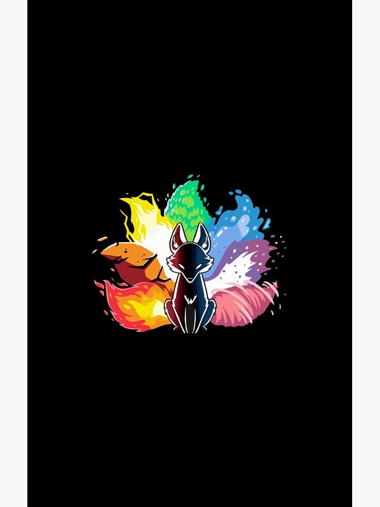 Aperçu 4 sur 4. Coque Samsung Galaxy avec l'œuvre Kitsune renard à neuf queues créée et vendue par Windasari29.