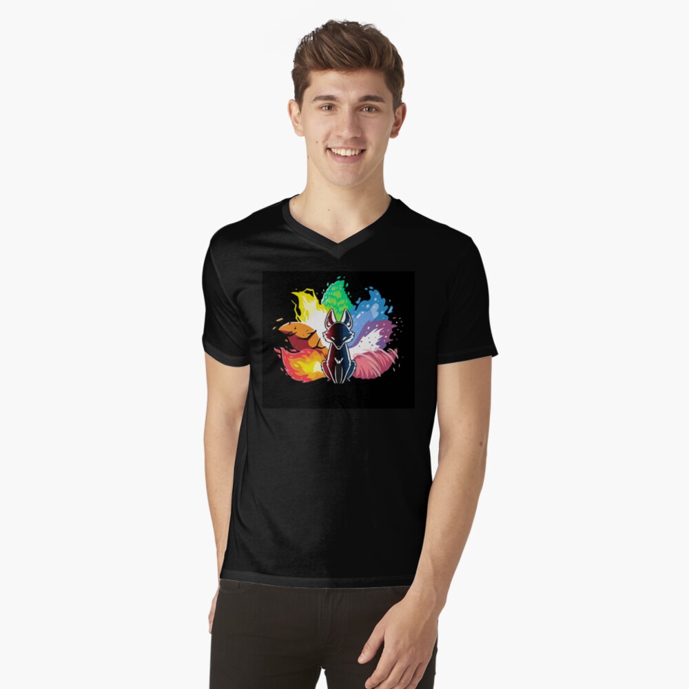 Aperçu de l'œuvre T-shirt col V créée et vendue par Windasari29.