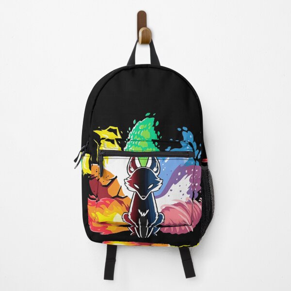 Vista previa del artículo con la obra «Kitsune de zorro de nueve colas», diseñado y vendido por Windasari29.