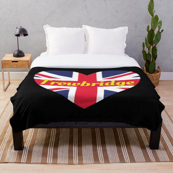 Item preview, Trowbridge England UK British Union Flag Heart - Trowbridge designed and sold by DPattonPD.