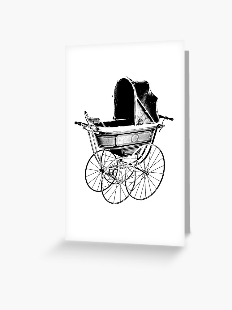 old fashioned baby stroller