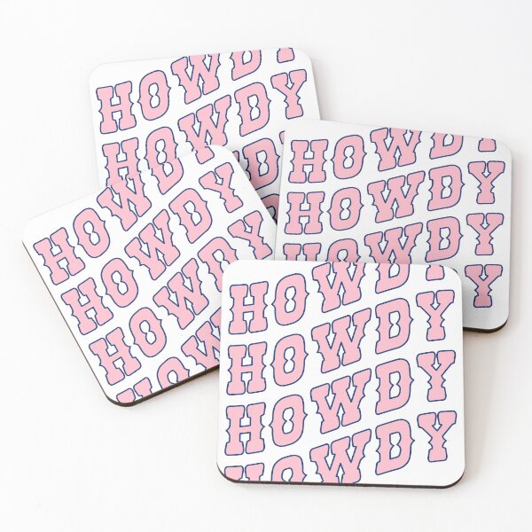 Item preview, Howdy - pink and blue designed and sold by synthesizer.