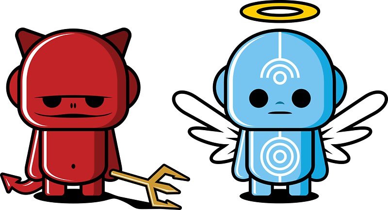 bad-character-and-good-character-stickers-by-mocharobot-redbubble