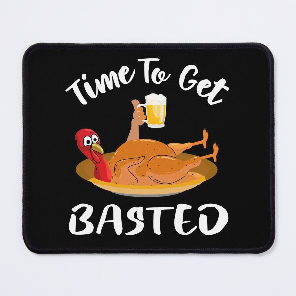 Item preview, Time To Get Basted thanksgiving shirt designed and sold by SukanyaShop.
