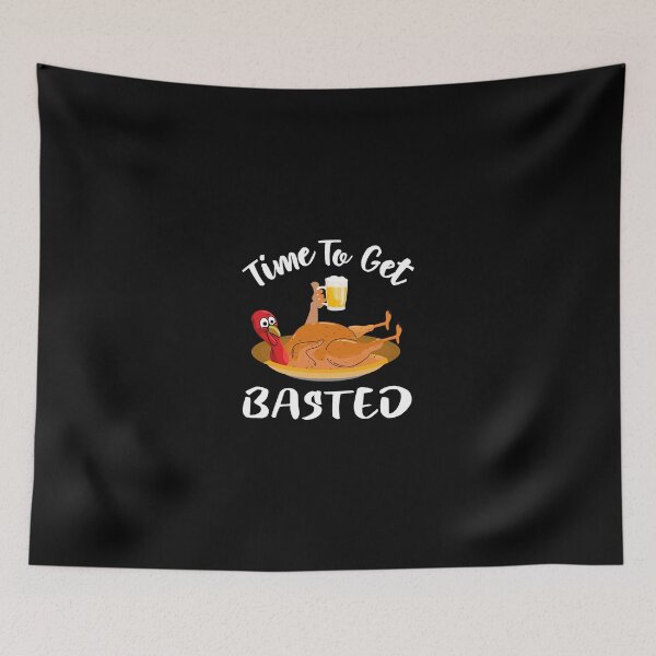 Item preview, Time To Get Basted thanksgiving shirt designed and sold by SukanyaShop.
