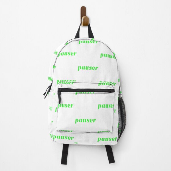 Item preview, pauser, lime letters, white designed and sold by AndPeace702.