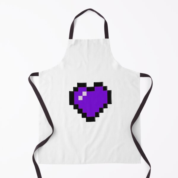 Item preview, PURPLE 8 BIT HEART designed and sold by xBLACKSTAR.