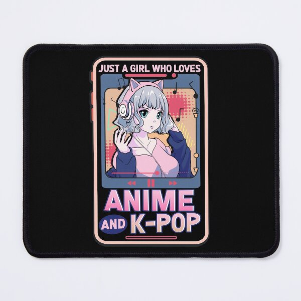 Item preview, Just A Girl Who Loves Anime And K-Pop Gifts Women Teen Girls designed and sold by DPankdesign.