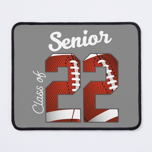 Item preview, Senior 2022 Sport Theme Gifts Football designed and sold by PopArtDesigns.