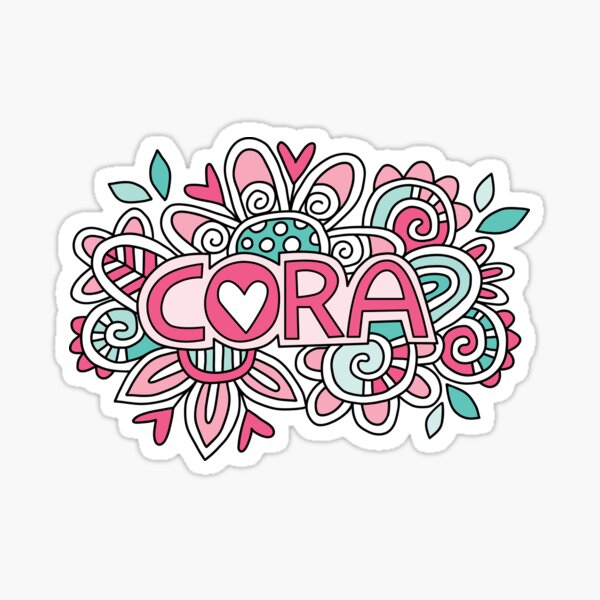 Cora Sticker