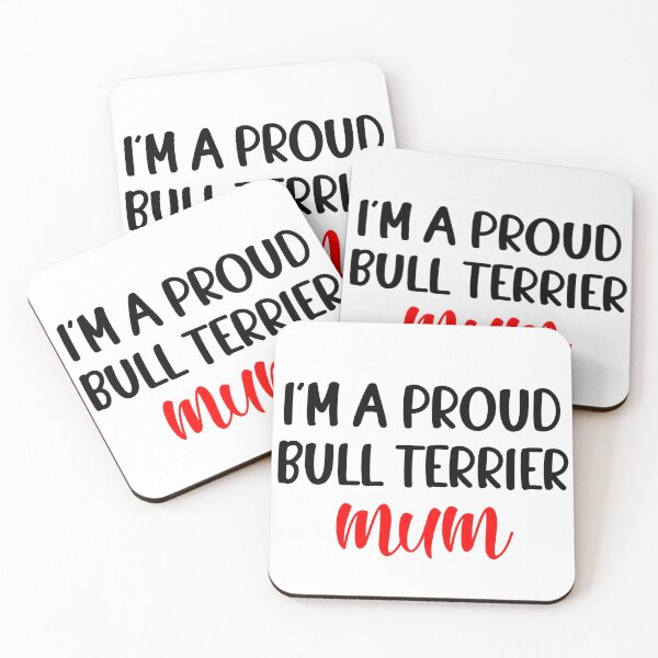 Item preview, Proud bull terrier mom saying mothers day designed and sold by Onorato Bellgardt.