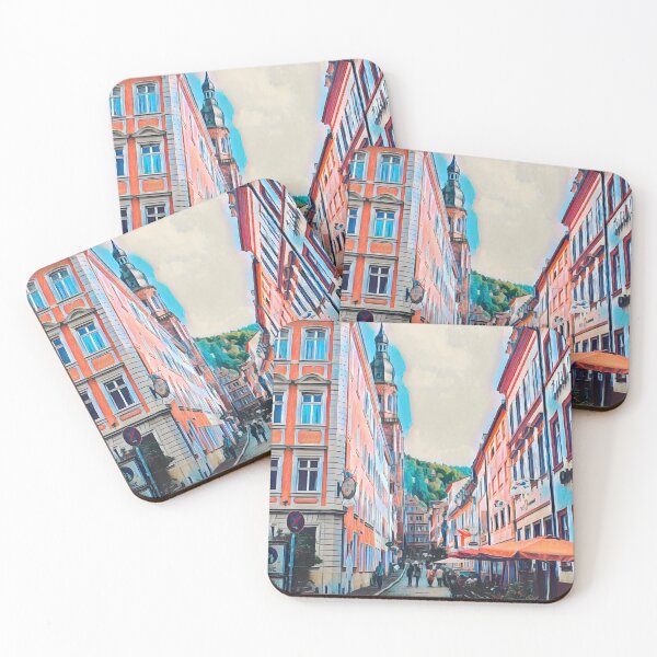 Item preview, Heidelberg Streets designed and sold by Sofia-Draws.