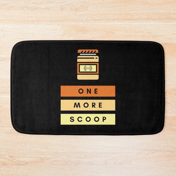 Item preview, One More Scoop Preworkout Protein Powder Gym Graphic designed and sold by EllConApparel.