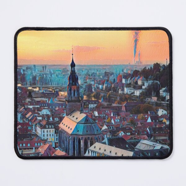Item preview, Heidelberg Skyline designed and sold by Sofia-Draws.