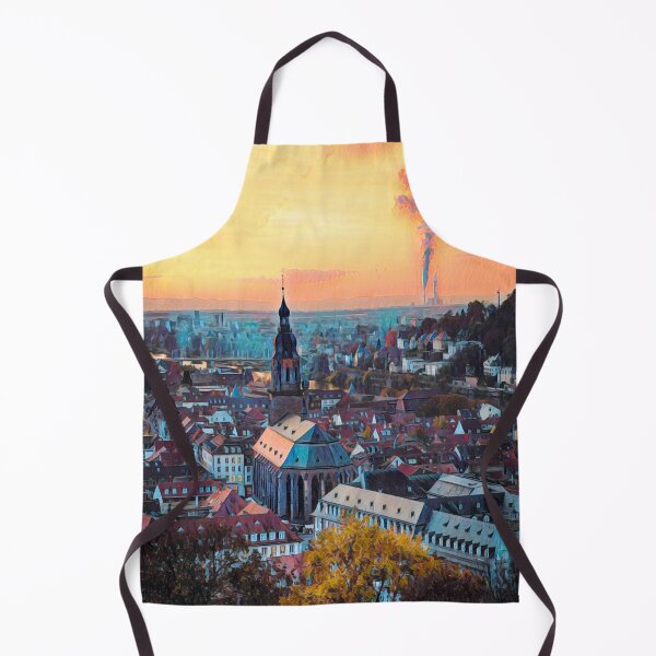Item preview, Heidelberg Skyline designed and sold by Sofia-Draws.
