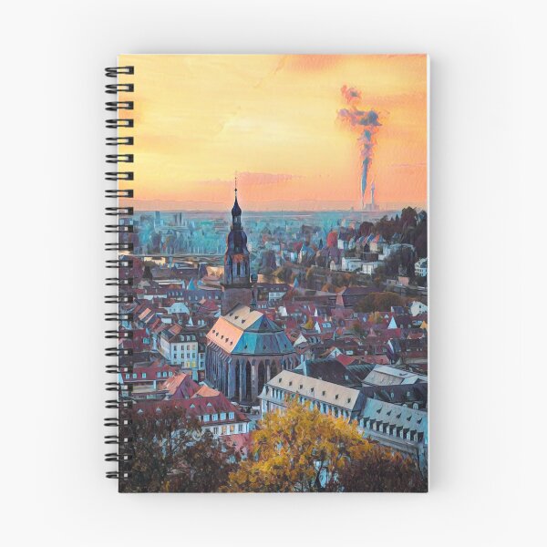Item preview, Heidelberg Skyline designed and sold by Sofia-Draws.