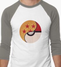 Pokemon Dragon Ball Fusion Men's Baseball ¾ T-Shirt