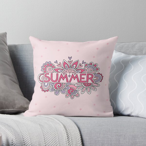 Summer Throw Pillow