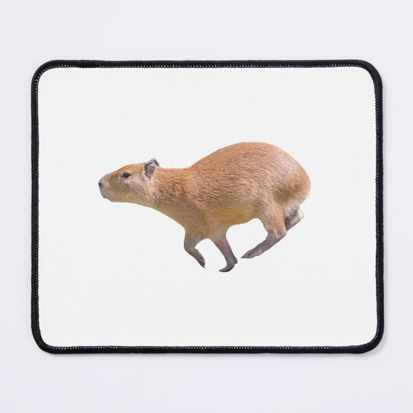 Item preview, Capybara Running (Mirrored) designed and sold by Mino Shop.