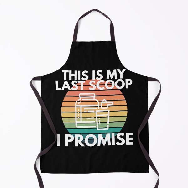Item preview, This Is My Last Scoop I Promise Preworkout Gym Humor designed and sold by EllConApparel.