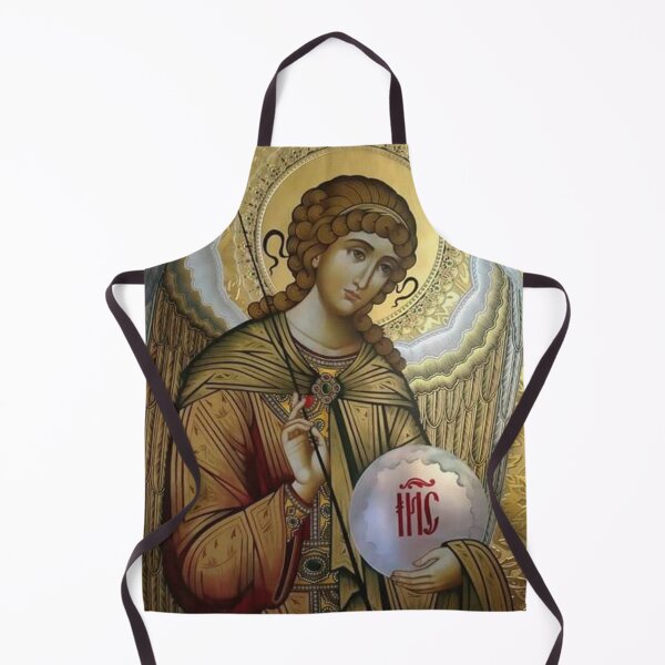 Item preview, Archangel Michael - Beautiful and Elegant Gold and Silver Byzantine Icon designed and sold by Angelkrs.