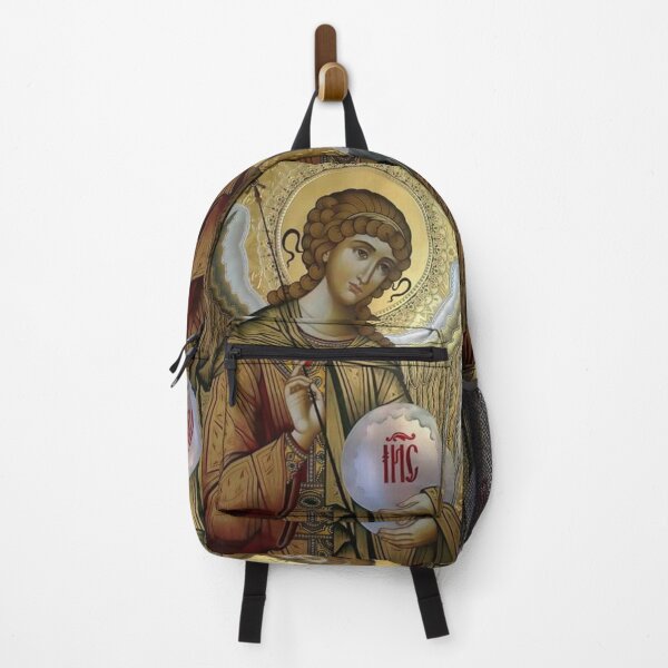 Item preview, Archangel Michael - Beautiful and Elegant Gold and Silver Byzantine Icon designed and sold by Angelkrs.