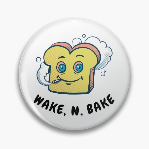 Item preview, WAKE AND BAKE designed and sold by SudeeshArt.