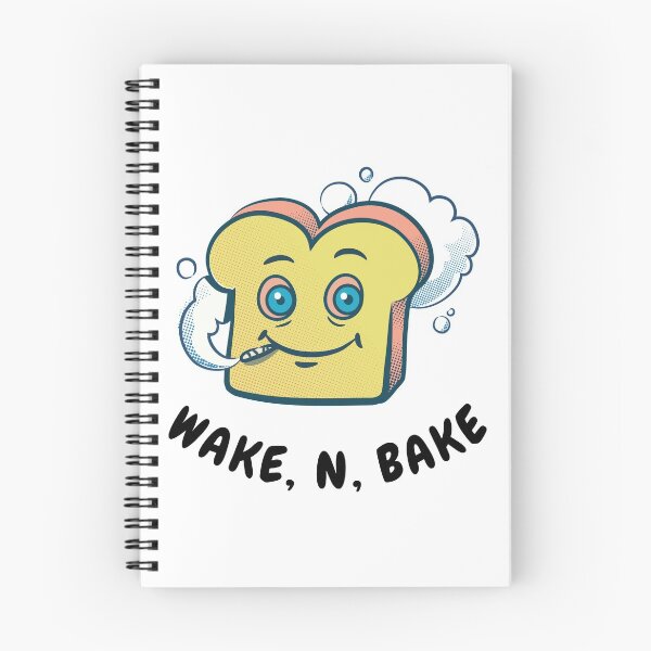 Item preview, WAKE AND BAKE designed and sold by SudeeshArt.