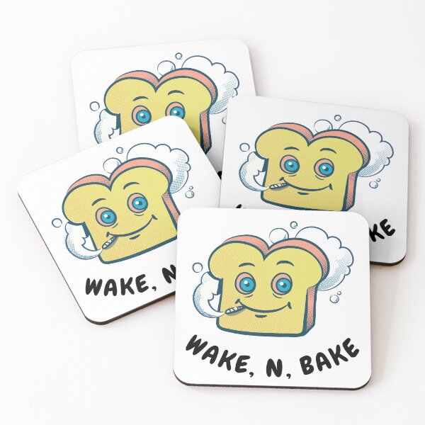Item preview, WAKE AND BAKE designed and sold by SudeeshArt.