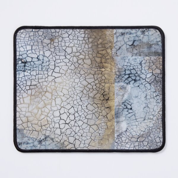Item preview, Cracked Texture in black, gold, white designed and sold by ResinArtbyTana.