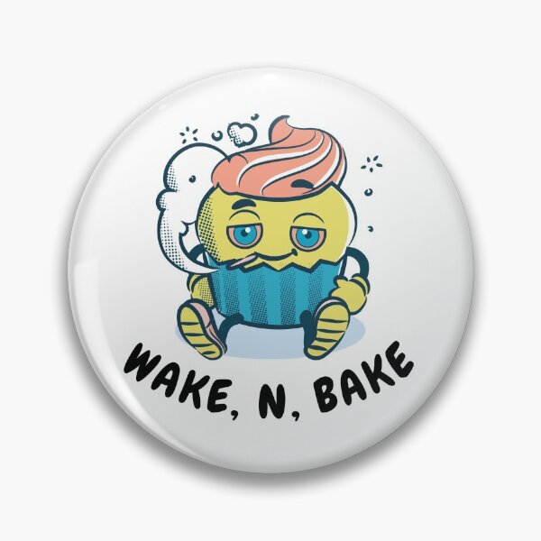 Item preview, WAKE AND BAKE designed and sold by SudeeshArt.