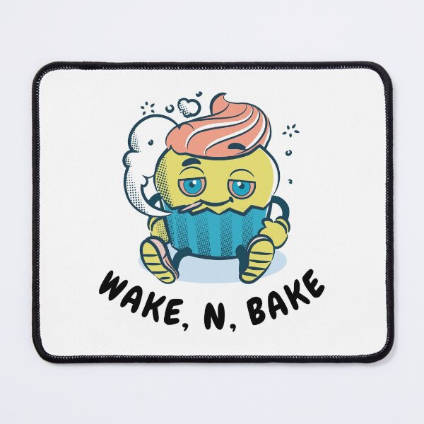 Item preview, WAKE AND BAKE designed and sold by SudeeshArt.