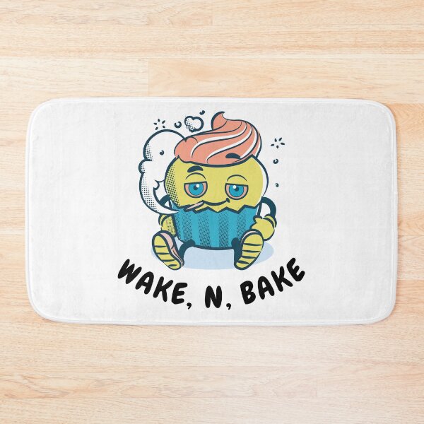 Item preview, WAKE AND BAKE designed and sold by SudeeshArt.