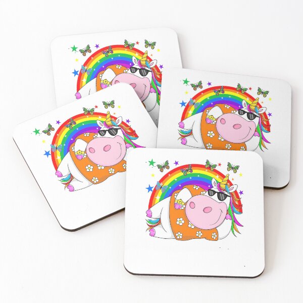 Item preview, Chubby Unicorn-gift for unicorn lovers designed and sold by BRtisticDesigns.