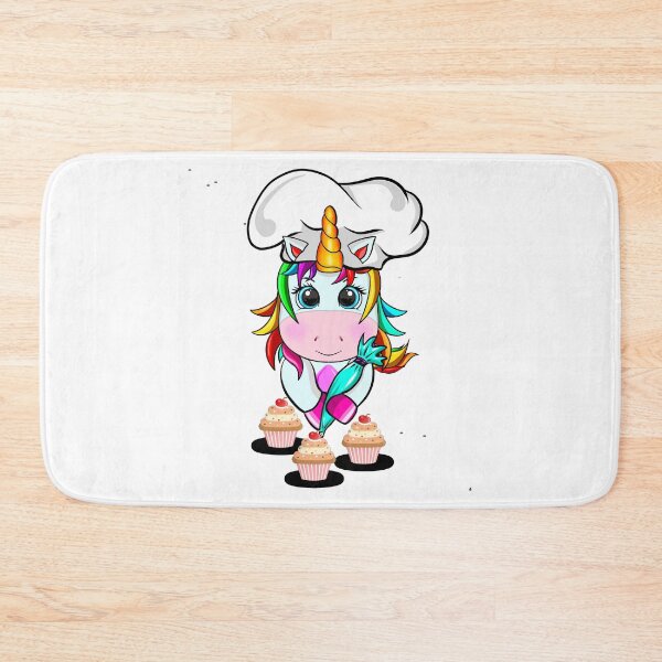 Item preview, Unicorns making cupcakes-gift for bakers who love unicorns designed and sold by BRtisticDesigns.