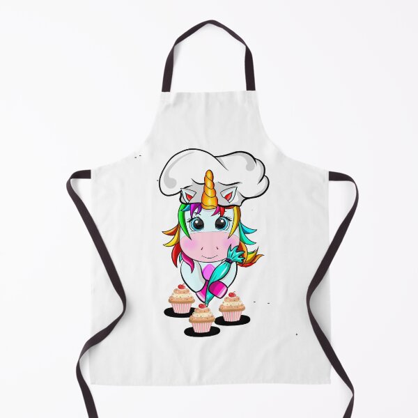 Item preview, Unicorns making cupcakes-gift for bakers who love unicorns designed and sold by BRtisticDesigns.