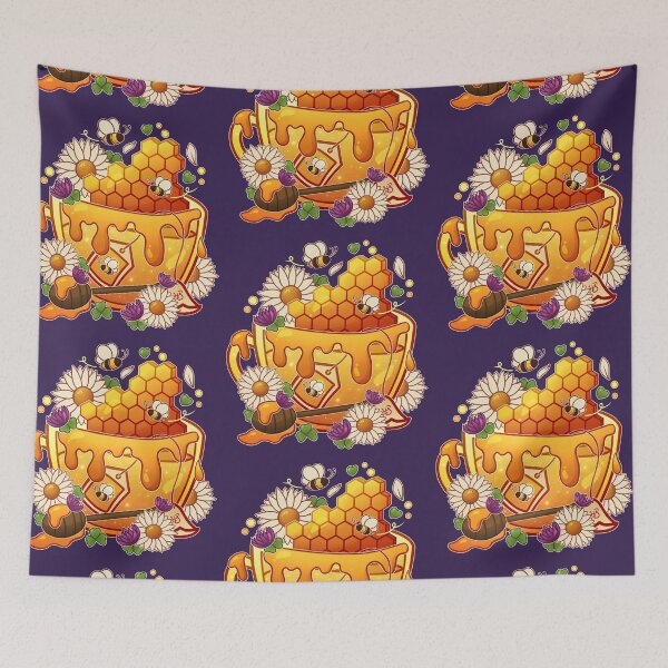 Item preview, Honeycomb Teacup designed and sold by heysoleilart.