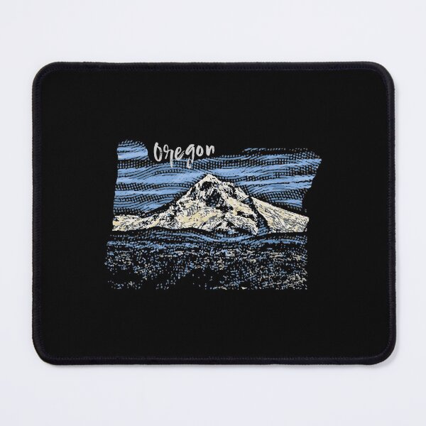 Item preview, Mt Hood Oregon Hand Drawn Engraving designed and sold by amsariah83.