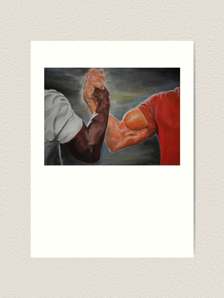 Handshake Meme Photographic Prints for Sale