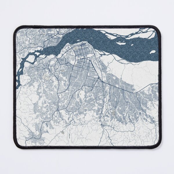 Item preview, Kinshasa City Map of Congo - Coastal designed and sold by deMAP.