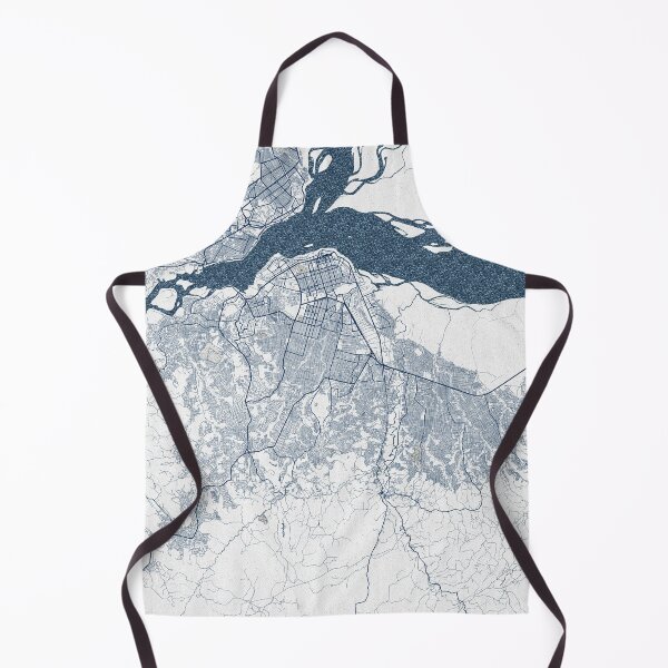 Item preview, Kinshasa City Map of Congo - Coastal designed and sold by deMAP.