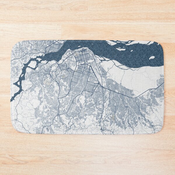Item preview, Kinshasa City Map of Congo - Coastal designed and sold by deMAP.