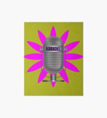 Karaoke Phone Art Board
