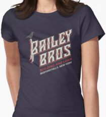 BAILEY BROS BUILDING AND LOAN Women's Fitted T-Shirt