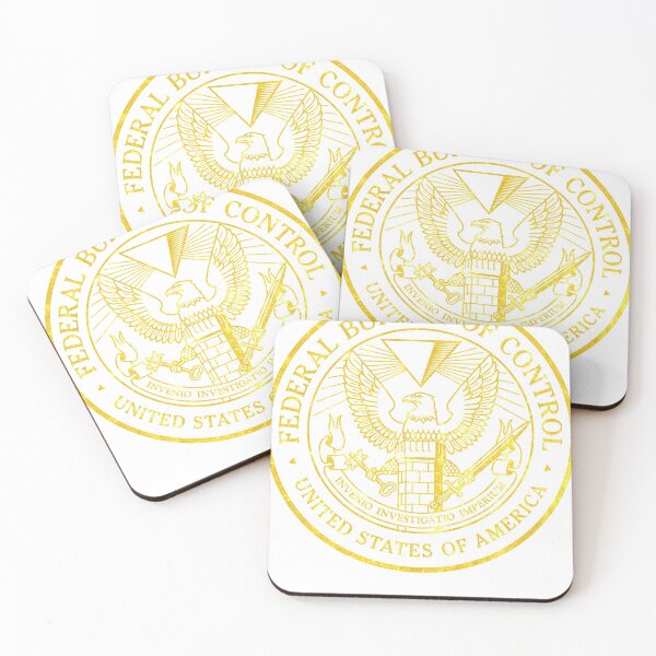 Item preview, Federal Bureau of Control Control Game Logo Distressed Logo Essential designed and sold by KirwinHaila2000.
